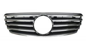 Решетка радиатора Sport Style Chrome Black для Mercedes Benz W211 E Class W211 2003-2006